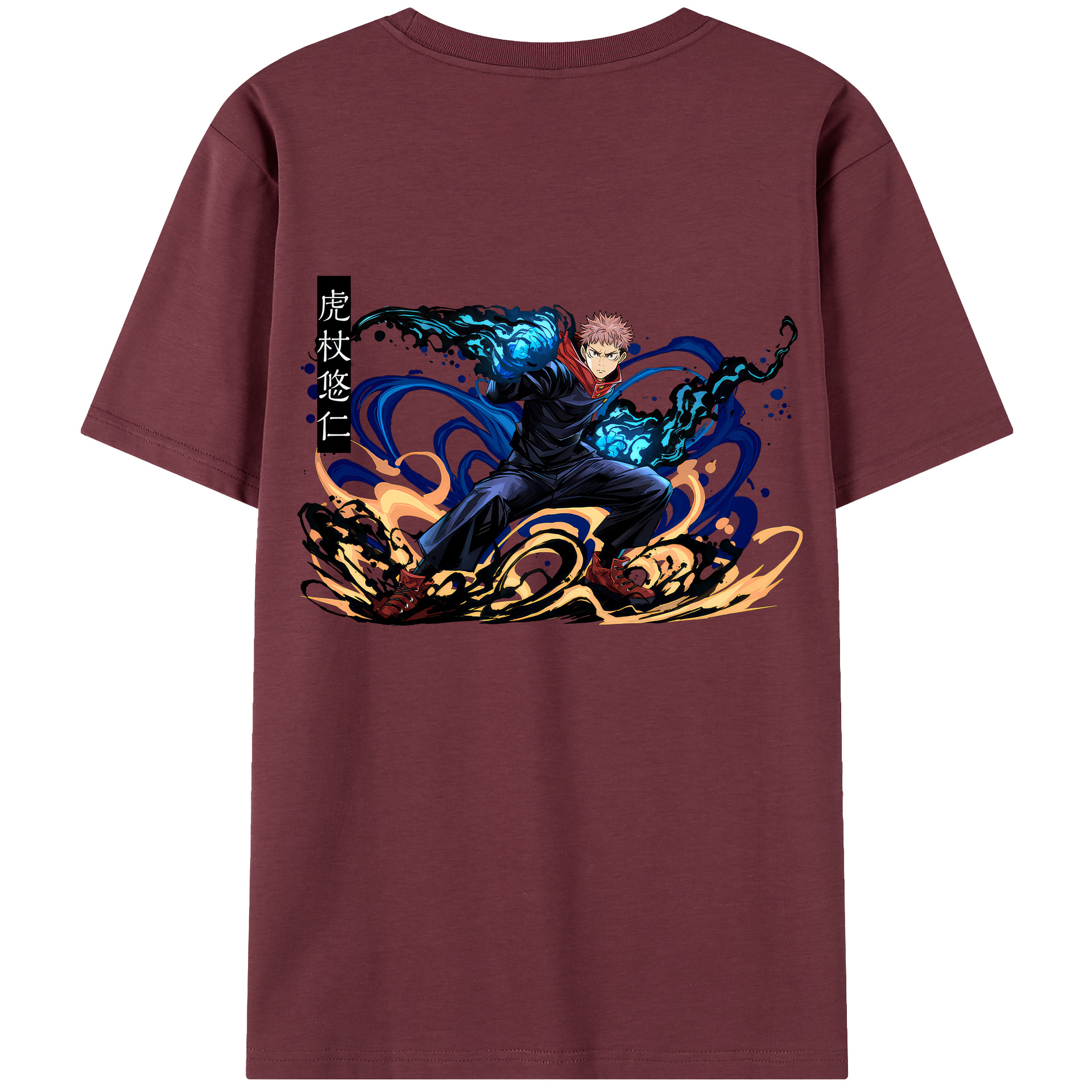 （画像用） 呪術廻戦 Jujutsu Kaisen 綿100％半袖Tシャツ（背面プリント）